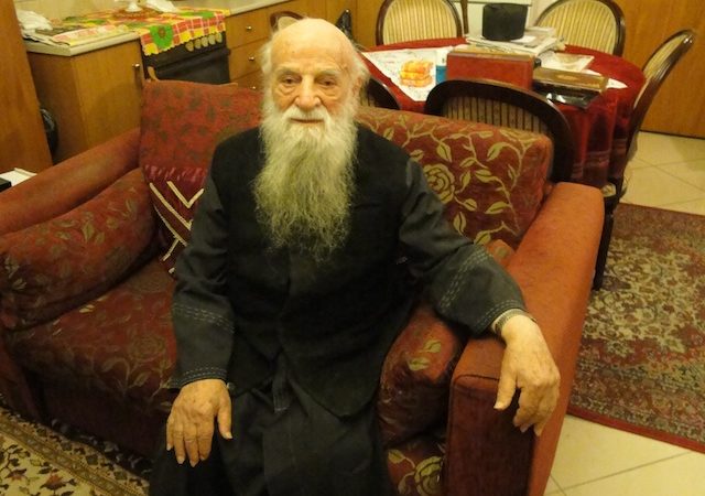 90 yıllık sürgün Anastasios Madencioğlu. Ama o hala Erbaalı
